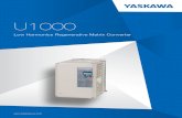 U1000 - yaskawa.eu.com Assets/Downloads...The U1000 is a highly efficient AC drive based on latest matrix converter technology. With full power regeneration capability, the U1000 offers