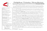 Delphos Trinity News · PDF file August 2019 Delphos Trinity Newsletter Page 5 S.C.U.B.A . (Super Cool Undersea Bible Adventure) The SCUBA (Super Cool Underwater Bible Adventure) Program