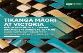 TIKANGA MĀORI AT VICTORIA · 2018-01-24 · gathered behind them and the men flanking the group and bringing up the rear. At Te Herenga Waka marae, all formal pōhiri procedures
