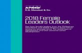 2018 Female Leaders Outlook - KPMG · 2020-06-08 · 2018 Female Leaders Outlook. R.G. Manabat & Co. See how female leaders from the Philippines, Asia-Pacific and Global Regions asses