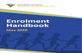 Enrolment Handbook...CATHOLIC EDUCATION LTD. Contents 1. Introduction ... The minimumtarting s age for a childo t be enrolled in a Victorianrimary p chool is s four years and eight