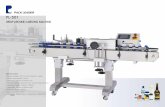 PACK LEADER PL-501 WRAP AROUND LABELING MACHINE ... · Pack Leader boasts a broad selection of quality, versatile labeling machines geared toward the specific labeling requirements