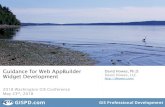 Guidance for Web AppBuilder Widget Development http ... Washington GIS-Howes... · Agenda •Widget examples •Widget implementation •Widget development and deployment •Tips,