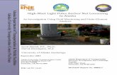 igh ast ight Poles Anchor ut oosening n Alaska · 2014-10-29 · High mast lighting poles (HMLPs) are tall, roadside structures effective for lighting large areas of highways and