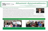 Alumni Annotations - Purdue Writing Lab · Alumni Annotations Fall 2013 A Newsletter for Alumni and Friends of the Purdue Writing Lab New Faces around the Lab 1. ... serve these clients,
