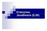 Enterprise JavaBeans (EJB)alfuqaha/Fall10/CS5560/lectures/EJB3-Intro.pdfIf all of the business logic operations and data manippgulations are done using EJBs, the JSPs and Servlets