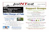 joiNTed - Arthritis & Osteoporosis NT · support and educate those living with illness to better understand their disease and help them make life choices that can guide them to live