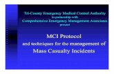 Mass Casualty Incidentstcemca.org/wp-content/uploads/2018/04/TCEMCA_MCI.pdf · 2001 Ameritech Haz-mat, 75 triaged, 28 transported 2001 MVA GR&GR, Lansing, 7 triaged, 6 transported