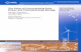 NREL-TP-6A2-45833 Power and Thermal Energy …Technical Report NREL-TP-6A2-45833 February 2010 The Value of Concentrating Solar Power and Thermal Energy Storage Ramteen Sioshansi The