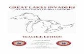 GREAT LAKES INVADERS - EE In Wisconsineeinwisconsin.org/Files/eewi/2009/679.pdf · GREAT LAKES INVADERS ~ Lake Trout & Sea Lamprey Case Study ~ Teacher Edition This “Great Lakes