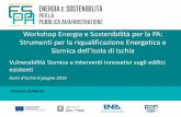 Workshop Energia e Sostenibilità per la PA: Strumenti per ... · giacomo buffarini – vulnerabilitÀ sismica e interventi innovativi sugli edifici esistenti workshop energia e sostenibilitÀ