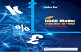 GCSE Maths - Amazon S3 · Welcome to this exam performance booster workbook for students aiming for a grade 7 or 8 in the new GCSE 9-1 maths exam. The workbook consists of 8 sections
