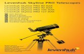 Levenhuk Skyline PRO Telescopes ... Levenhuk Skyline PRO telescopes are designed for high-resolution viewing of astronomical objects. With their precision optics, you will be able