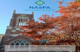 SUMMER/FALL 2015 NEWSLETTER - NASPA · summer/fall 2015 newsletter edited by daniel fairley, ii, f rancis pastorelle, & w eston prisbrey