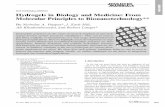 Hydrogels in Biology and Medicine: From Molecular …DOI: 10.1002/adma.200501612 Hydrogels in Biology and Medicine: From Molecular Principles to Bionanotechnology** By Nicholas A.