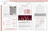 TF-CBT to Reduce PTSD in Survivors of Sex Trafficking...TF-CBT Stages and Components Of the 31 articles meeting inclusion criteria, 6 were used to complete this research. PTSD OR post-traumac