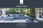 INSPIRATION · 2018-03-05 · INSPIRATION offers the ideal building set for lovers of unconventional solutions. Unusual elements such as the generous longchair or the half-backed