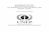 Handbook for the Montreal Protocol on Substances that ... · ii Published 2016 By the Secretariat for The Vienna Convention for the Protection of the Ozone Layer & The Montreal Protocol