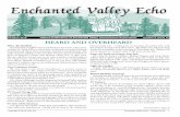 Enchanted Valley Echo Enchanted Valley Happy 50th Birthday to Jeff Ashbaugh! Special wishes sent your way from your family. We love you, Gloria, Dillon, Lexi and all the pets!! Belated