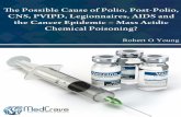 Authormedcraveebooks.com/view/The-Possible-Cause-of-Polio-Post-Polio-C… · and AIDS may be caused by acidic chemical poisoning from DDT (dichloro-diphenyl-trichloroethane) and other