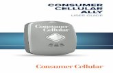 CONSUMER CELLULAR ALLY User Guide.pdfdetect a fall, and/or properly locate you automatically during an emergency. Use only the Consumer Cellular provided Charger and Power Cord. Keep