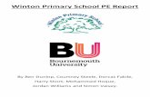 Winton Primary School PE Report · 2020-06-24 · 2 Table of Contents Meet the Bournemouth University Students 3 1.0 Executive Summary 5 2.0 - Introduction 5 3.0 - Current Landscape