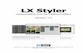 customization tool for LX80xx/LX90xx Version 7 · 2019-09-16 · LX Styler customization tool for LX80xx/LX90xx Version 7.2 LXNAV d.o.o. • Kidričeva 24, 3000 Celje, Slovenia •