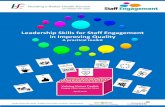 Leadership Skills for Staff Engagement in Improving Quality · Leadership Skills for Staff Engagement in Improving Quality A practical toolkit 2. People Caring with People - Engage