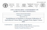 ASIA AND PACIFIC COMMISSION ON AGRICULTURAL STATISTICS · 2018-05-28 · ASIA AND PACIFIC COMMISSION ON AGRICULTURAL STATISTICS TWENTY-SEVENTH SESSION Nadi, Fiji, 19 ± 23 March 2018