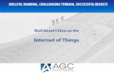 AGC at the Forefront of Emerging Technology Advisory...2014/12/12  · Based in AGC’s Silicon Valley office, focused on IoT Infrastructure and the Industrial IoT Experience in the