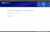 Rocket Model 204 SirSafem204wiki.rocketsoftware.com/images/4/4d/SafrNew.pdf · 2014-12-04 · several potential security exposures, while providing significant improvements in usability