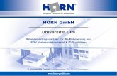HORN GmbH - UlmAb dem 01.01.2017 haben Sie zukünftig die Möglichkeit Ihren Bedarf an EDV-Verbrauchsmaterial ... Ihre persönlichen Ansprechpartner bei HORN: Walter Sitzmann Tel: