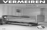 VERMEIREN · 2017-02-09 · Pratic HC 2014-06 Page 2 Preface First of all we want to thank you for putting your trust in us by selecting one of our products. The Vermeiren beds are