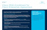 Cisco DNA Enrollment for Cisco Enterprise Agreement (EA) · Solution overview Cisco public Eligibility requirements The minimum requirements to be eligible for the Cisco EA include: