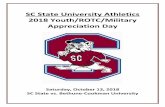 SC State University Athletics 2018 …...2018/06/20  · SC State vs. Bethune-Cookman University South Carolina State University Department of Intercollegiate Athletics—Ticket Office