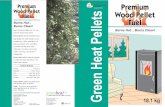 Greenheat brochure 15360 · 2015-05-11 · Today pellet stoves are one of the fastest growing segments of the wood heat industry. Pellets, made from waste sawdust and shavings found