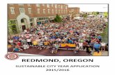 REDMOND, OREGON - University of Oregon · elementary schools, two K-8 community schools, two charter schools and an alternative education center. Central Oregon Community College