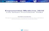 GuideWell - xMed Promotional Toolkit...Incorporate 1-2 photos from xMed partnership materials Format poster for horizontal and vertical options WATCH PARTY Tune in LIVE: October 8-11,