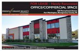FOR LEASE - Newly Renovated ... OFFICE/COMMERCIAL SPACE 520 Pennsylvania Avenue, Fort Washington, PA All INFORMATION FURNISHED REGARDING PROPERTY FOR SALE, RENTAL OR FINANCING IS FROM