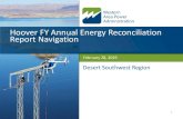 Hoover FY Annual Energy Reconciliation Report …...Navigating to the FY Annual Energy Reconciliation Report Hoover FY Annual Energy Reconciliation Report Navigation 4 Select desired