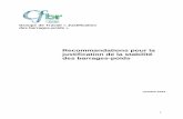 Recommandations pour la justification de la stabilité des … · 2013-02-08 · Recommandations pour la justification de la stabilité des barrages-poids Comité Français des Barrages