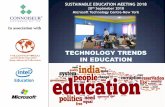 In association with - WordPress.com€¦ · In association with SUSTAINABLE EDUCATION MEETING 2018 28th Septmeber 2018 Microsoft Technology Centre-New York. India International School