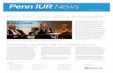 Penn IUR News · 2017-01-23 · 3enn institute for urban research p urb An nEws spring 2017 |n o. 25 Faculty spotlight: Frederick steiner 1.our perspective on Y penn is unique—You’ve