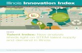 Illinois Innovation IndexIllinois Innovation Index Fall 2015 Talent Index: New analysis sheds light on STEM talent supply and demand in Illinois 4 Part I: Supply “Supply” refers