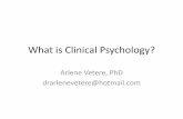 What is Clinical Psychology? - Unibg. Bergamo... · graded exposure, relaxation, stress innoculation training, behavioural activation, problem solving . Cognitive Behaviour Therapies