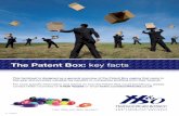 The Patent Box: key facts - Harrison Beale & Owen · The Patent Box: key facts This factsheet is designed as a general overview of the Patent Box regime that came in this year and