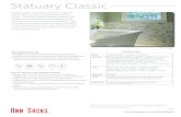tearsheet Statuary Classic - Microsoft · PDF file Statuary Classic Statuary Classic marble from the Carrara region of Italy is a sister stone to our ever popular Carrara marble. The
