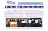 May As Lupus Awareness Month in NY Statenolupus.org/SpringNewsletter2010.pdf · Lupus Foundation of Mid and Northern New York, Inc. Volume 8, No. 4, Spring 2010 Our Mission: To improve