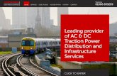Leading provider of AC & DC Traction Power Distribution ... · Low voltage building service installation and testing to BS7671 ... competent authorised personnel and technicians working