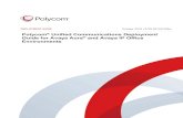 Polycom Unified Communications Deployment Guide for Avaya ... · single system. It's an expandable, unified communications solution, which enables sending email, voicemail, and text